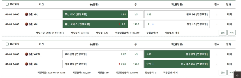 오늘 국농 나의 픽입니다.ㅋ