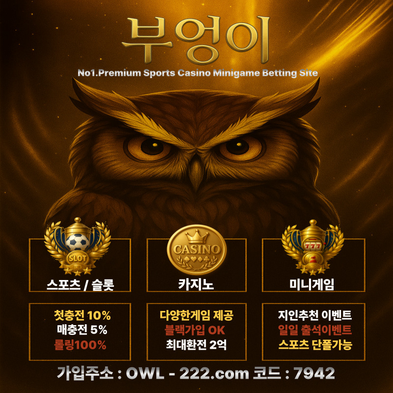 부엉이無사고-안전-전문업체-토지노-첫10매충5-1