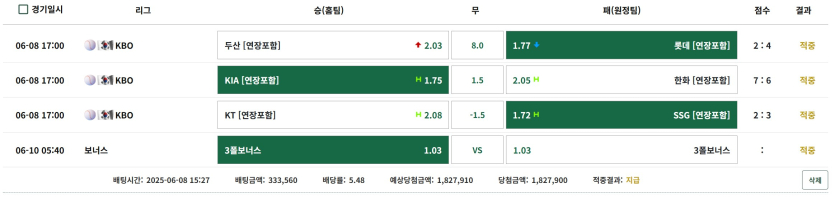 정글에서-6월-토토성적-꽤좋네요